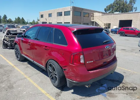 2013 Ford Edge Sel z USA, uszkodzony, nr VIN 2FMDK3JC1DBC46092